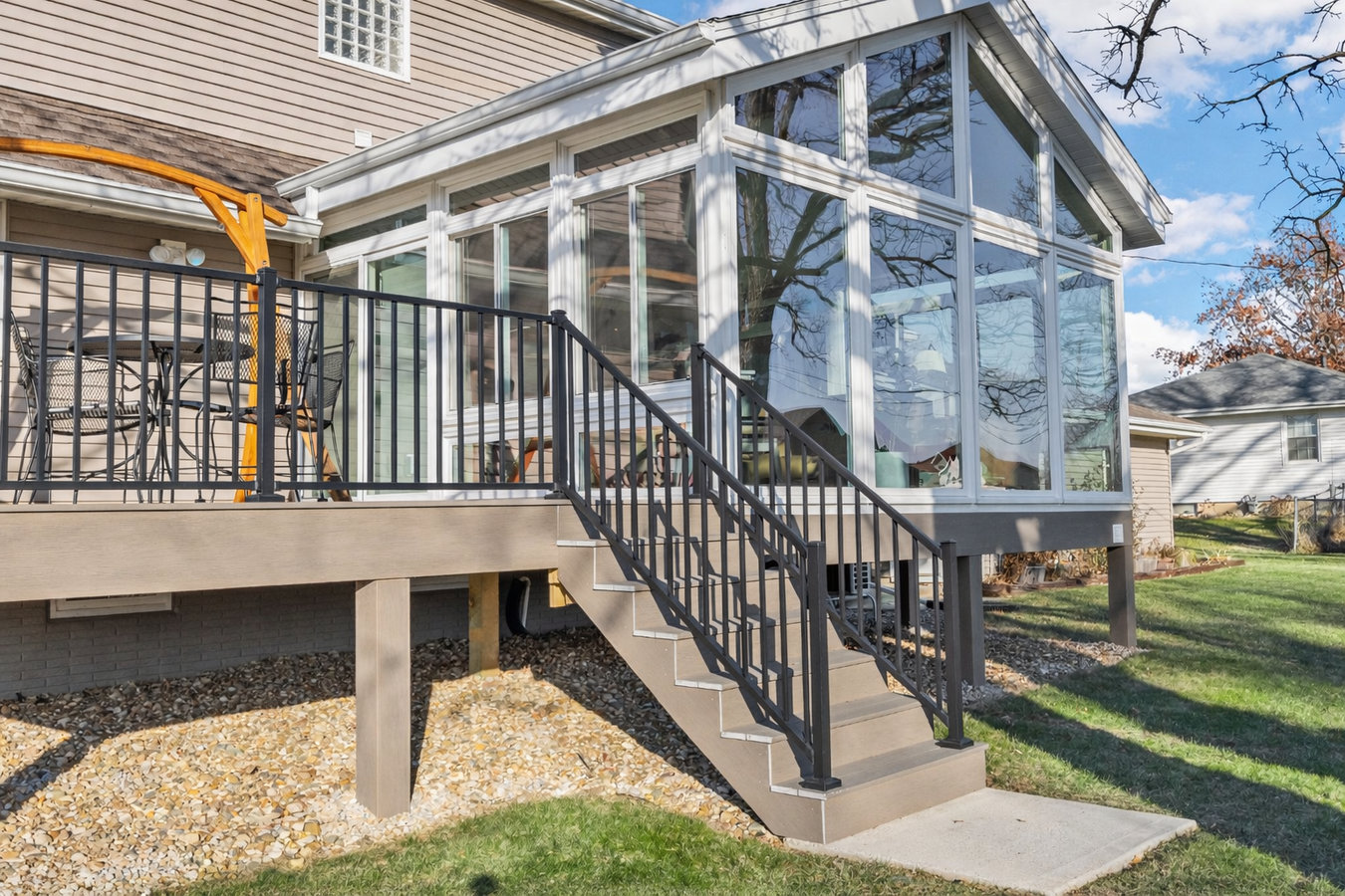 Sunroom construction in Fullerton, CA